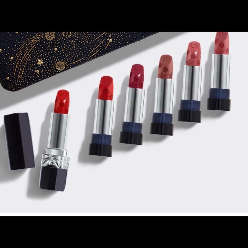 Dior lipstick in the shade 999